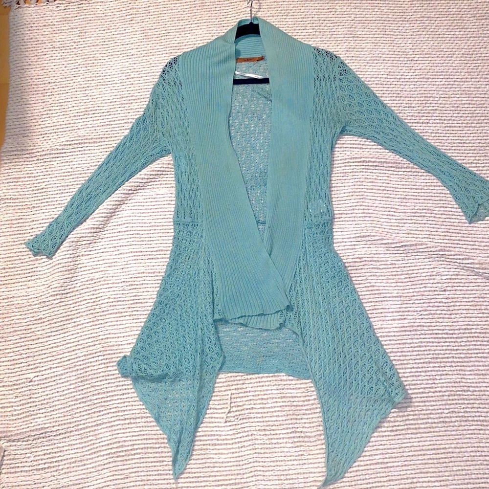 Belldini turquoise cardigan